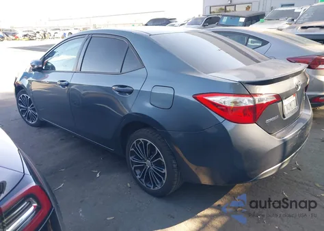 2015 Toyota Corolla S Plus z USA, uszkodzony, nr VIN 5YFBURHE2FP363450